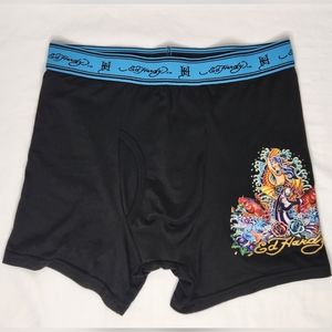 Ed Hardy Graphic Boxer Briefs Med